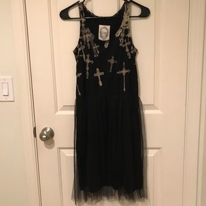 Salad Black Dress